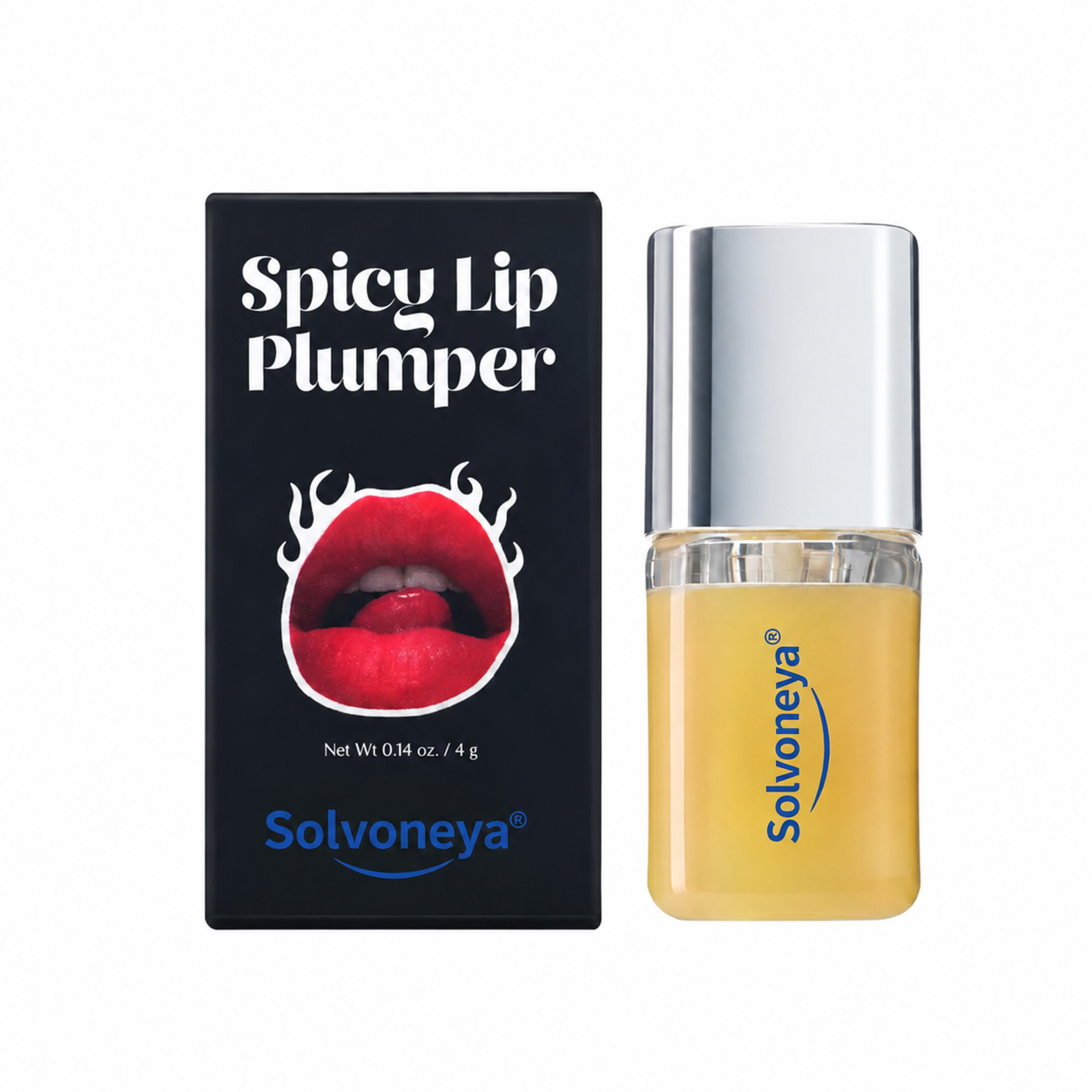 Spicy Lip Plumper — Fuller-Looking Lip Plumper Gloss. Non-Sticky. High-Shine Finish