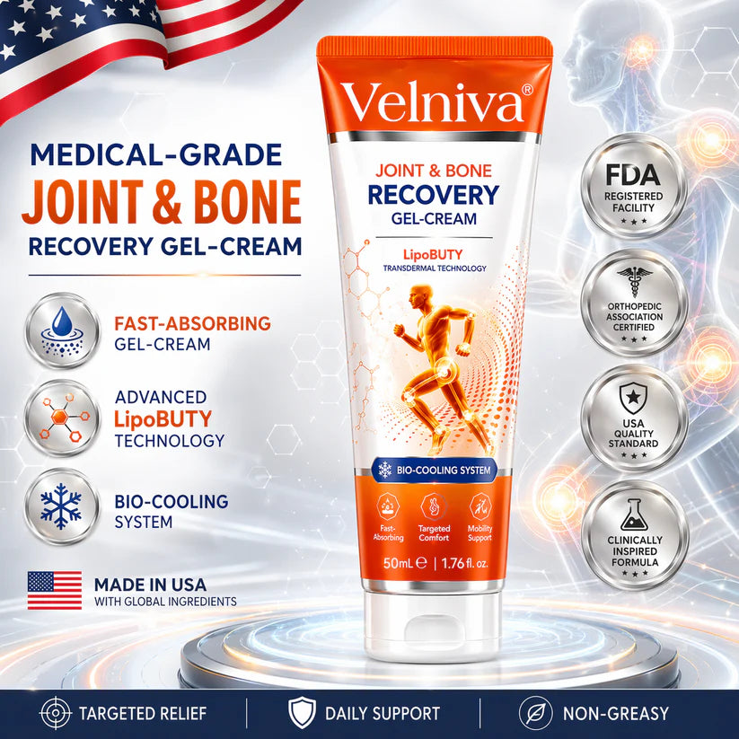 ⚕️Velniva® Professional Joint & Bone Recovery Cream👨‍⚕️ Harnessing Nano-Peptide Tech to Heal Bones and Relieve Pain.