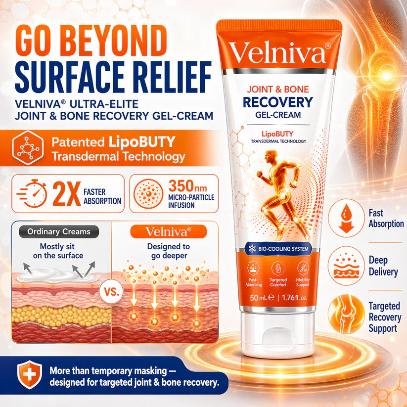 ⚕️Velniva® Professional Joint & Bone Recovery Cream👨‍⚕️ Harnessing Nano-Peptide Tech to Heal Bones and Relieve Pain.