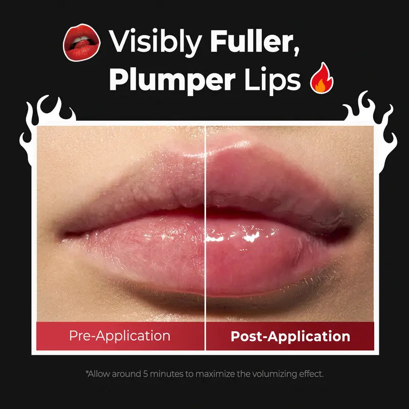 Spicy Lip Plumper — Fuller-Looking Lip Plumper Gloss. Non-Sticky. High-Shine Finish